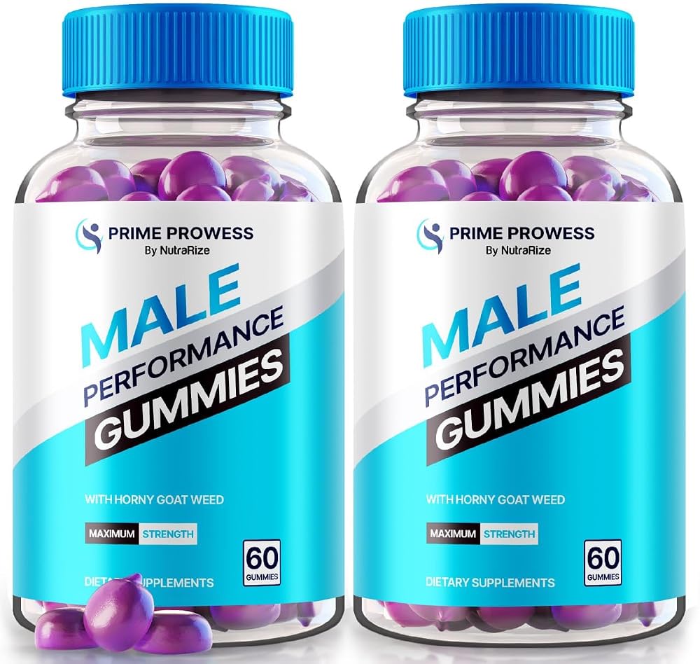 NutraRize Prime Prowess Gummies for Male Health - 120 Gummies