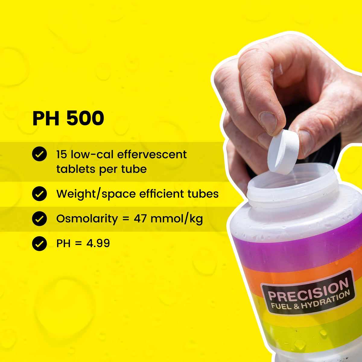 Precision Hydration Electrolyte Tablets - Multi Strength Effervescent