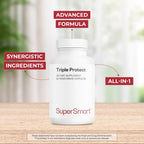 Supersmart Triple Protect Supplement Heart Support - 90 Vegetarian Capsules - image 3