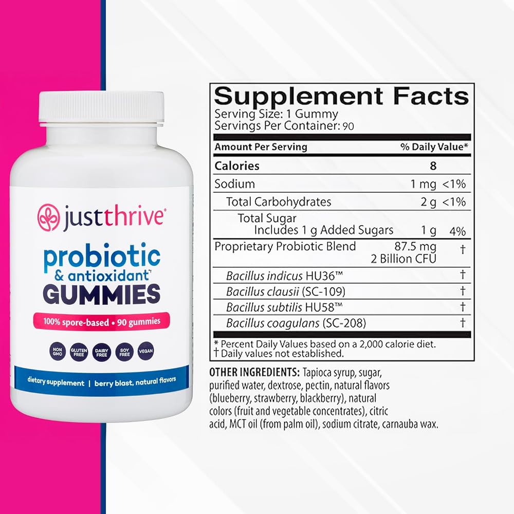 Just Thrive Probiotic Gummies - Kids