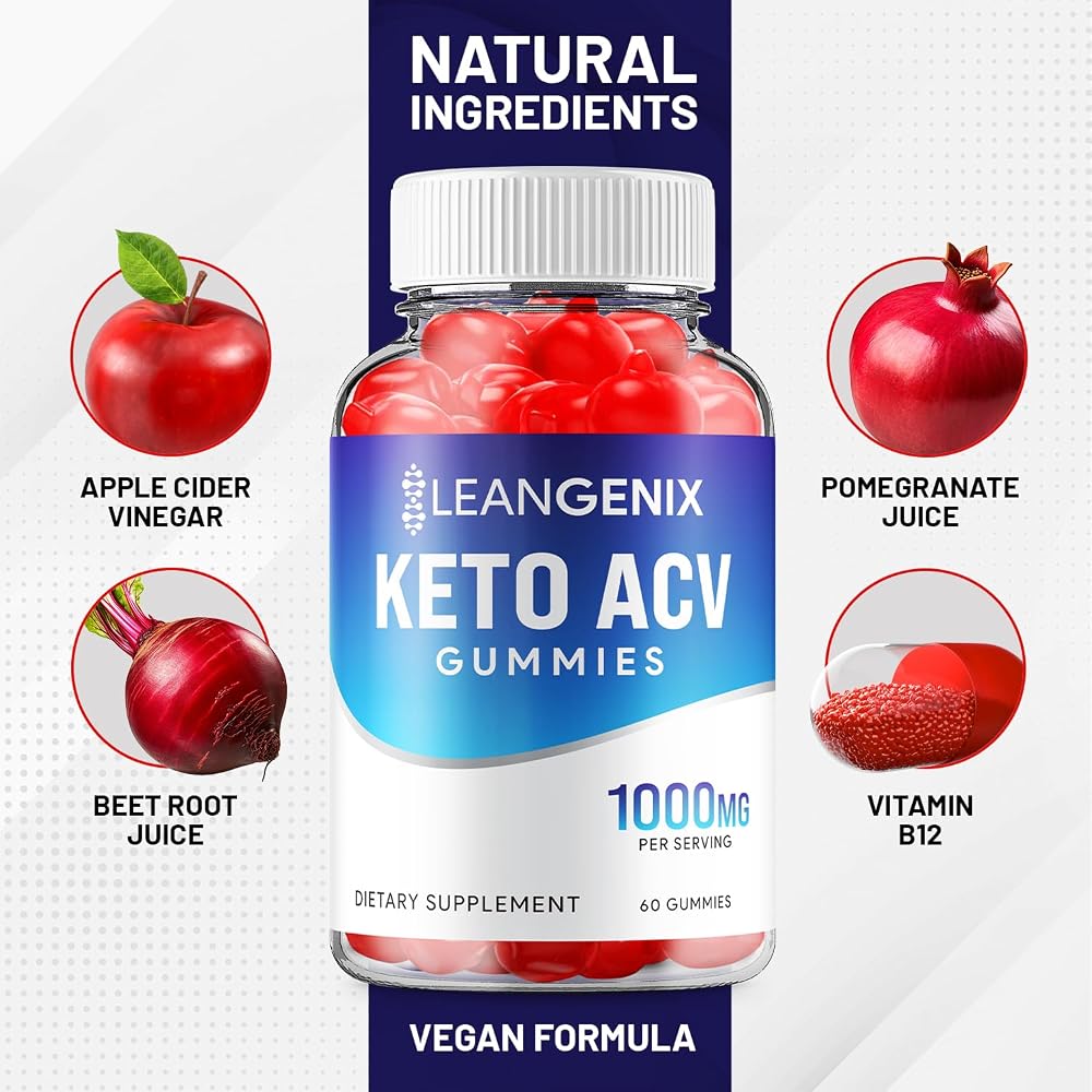 Indelo LeanGenix Keto ACV Gummies Weight Management - 180 Gummies - image 5