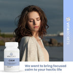 Vitasecrets Calm Stress Relief Supplement - 60 Capsules - image 6