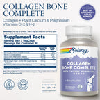 Solaray Collagen Bone Complete Bone Strength Support - 90 Capsules - image 3