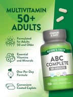 Nature's Truth Multivitamin for Adults 50+ - 4 Tablets - image 5