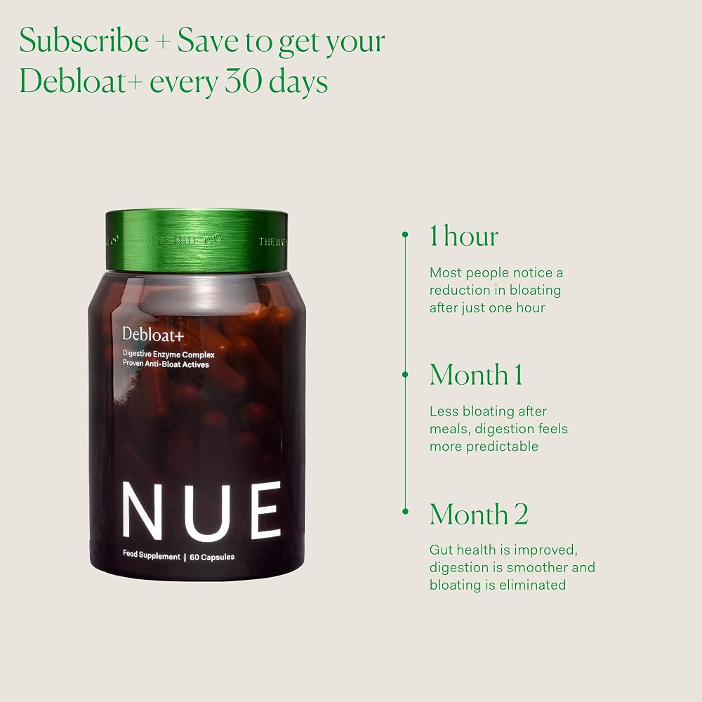 The Nue Co. Debloat+ Digestive Supplement - 60 Capsules - image 4