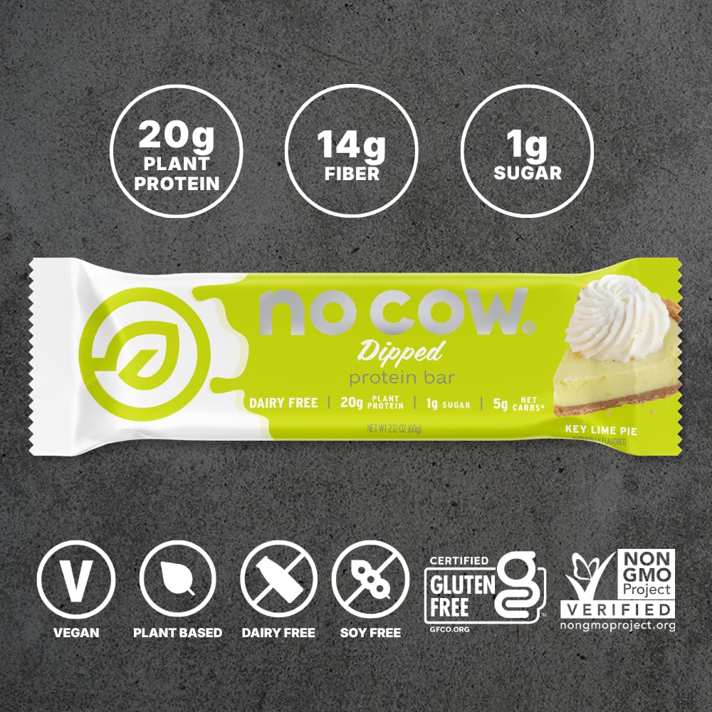 No Cow Key Lime Pie Vegan Protein Bar - 1 Bar - image 3