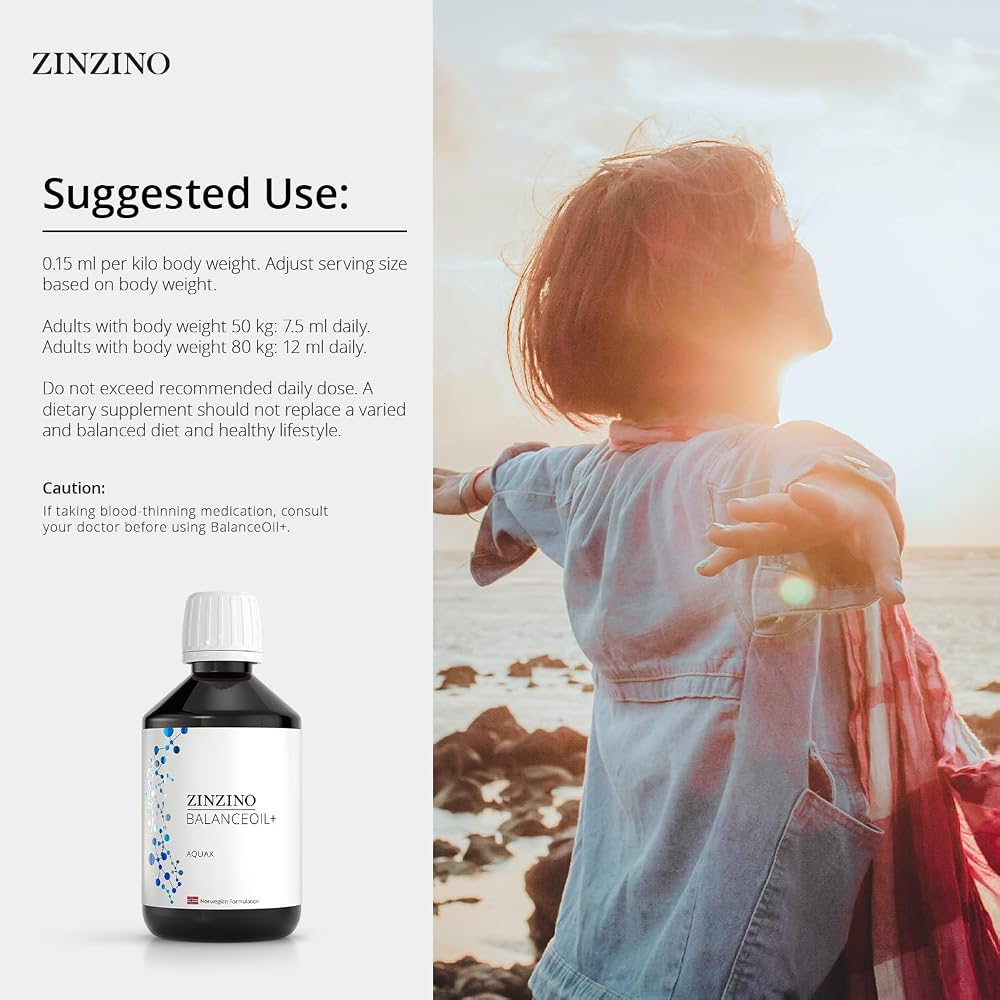 Zinzino BalanceOil+ AquaX Omega-3 Formula - 300 ml - image 6