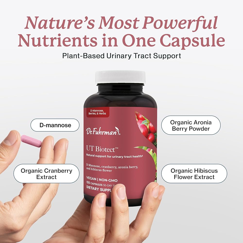 Dr. Fuhrman UT Biotect Urinary Tract Supplement - 120 Capsules - image 3