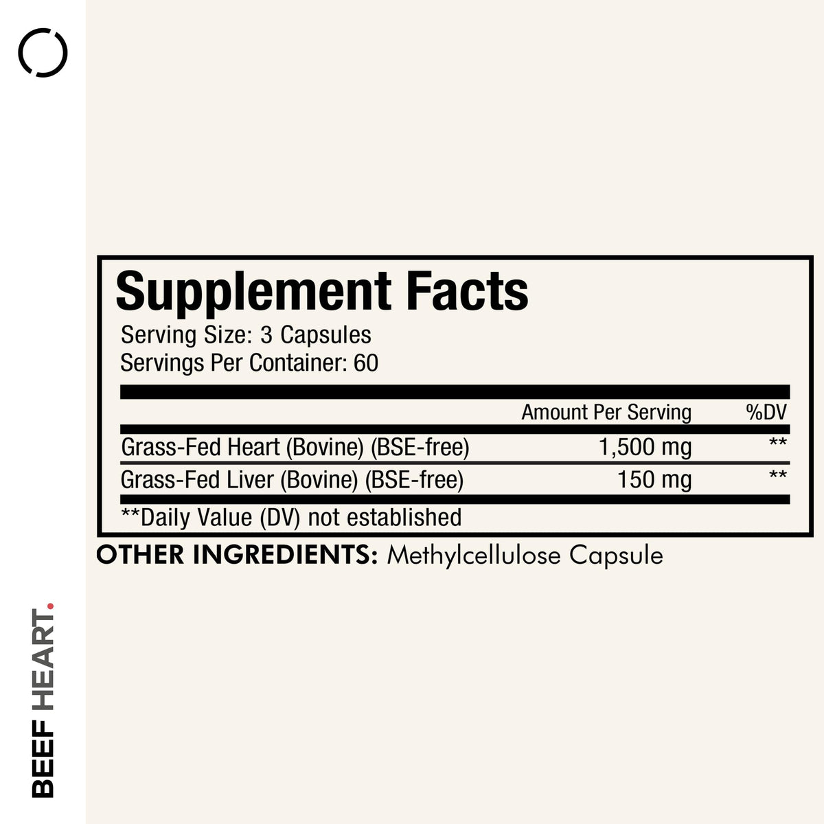 Codeage Grass-Fed Beef Heart - 180 Capsules - image 2