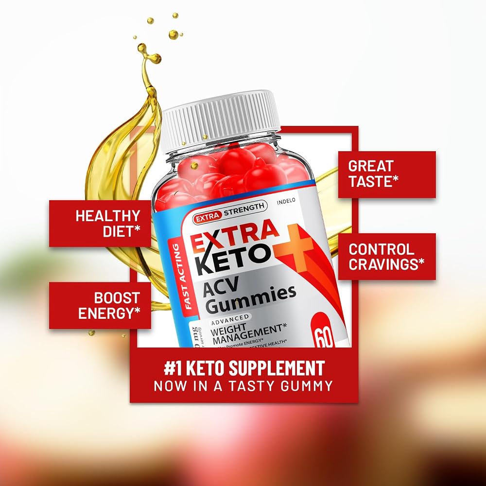 Indelo Extra Keto ACV Gummies Advanced Formula - 180 Gummies - image 5