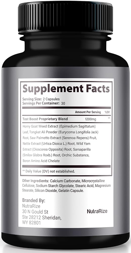 NutraRize Max Man Pro Capsules for Male Performance - 60 Capsules - image 2