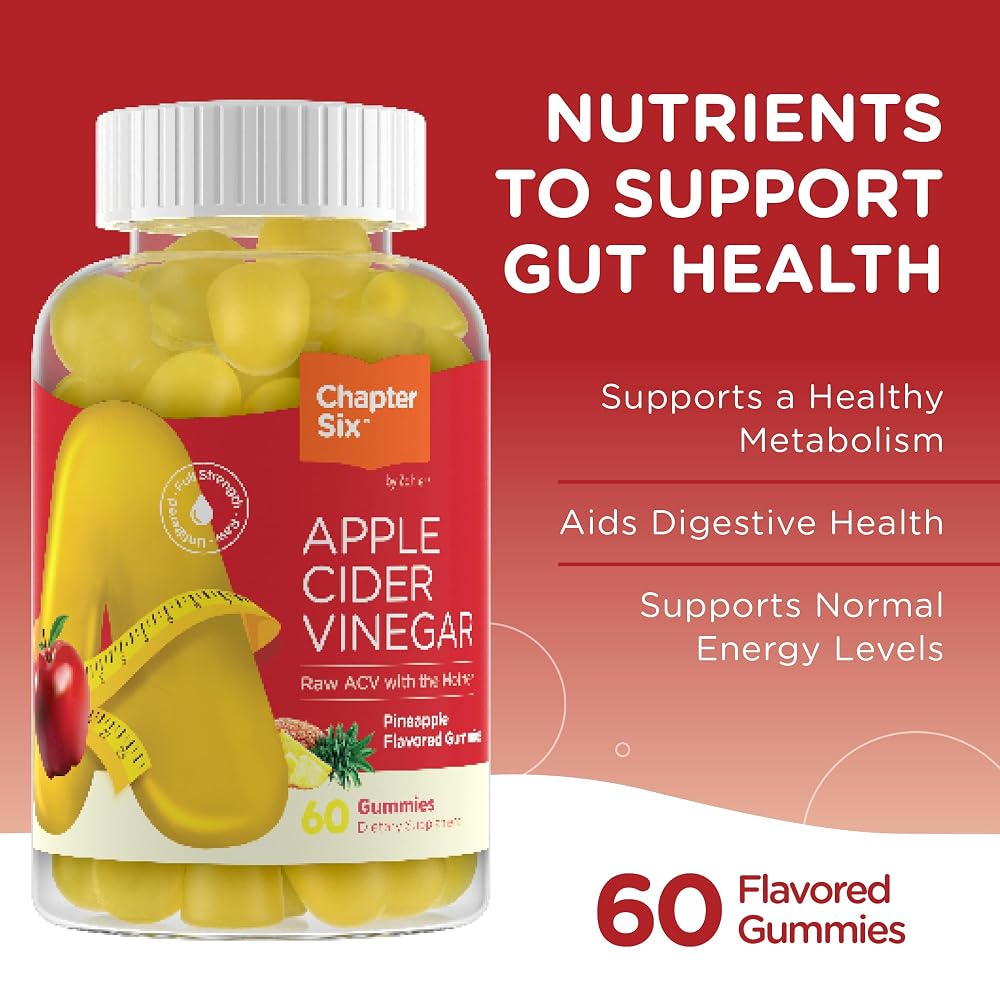 Zahler - Apple Cider Vinegar Gummies - Kosher & Delicious ACV - image 2