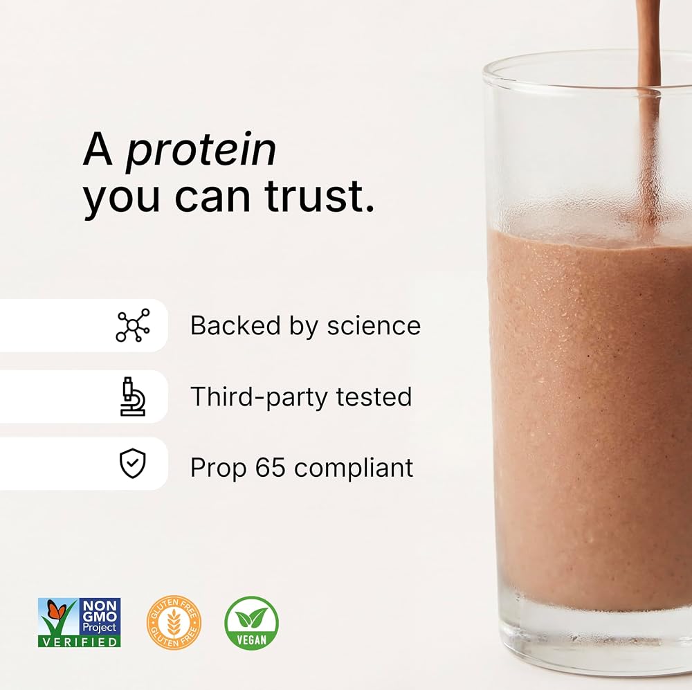 Spacemilk Chocolate Mousse Vegan Protein Powder - 20 Servings - image 5