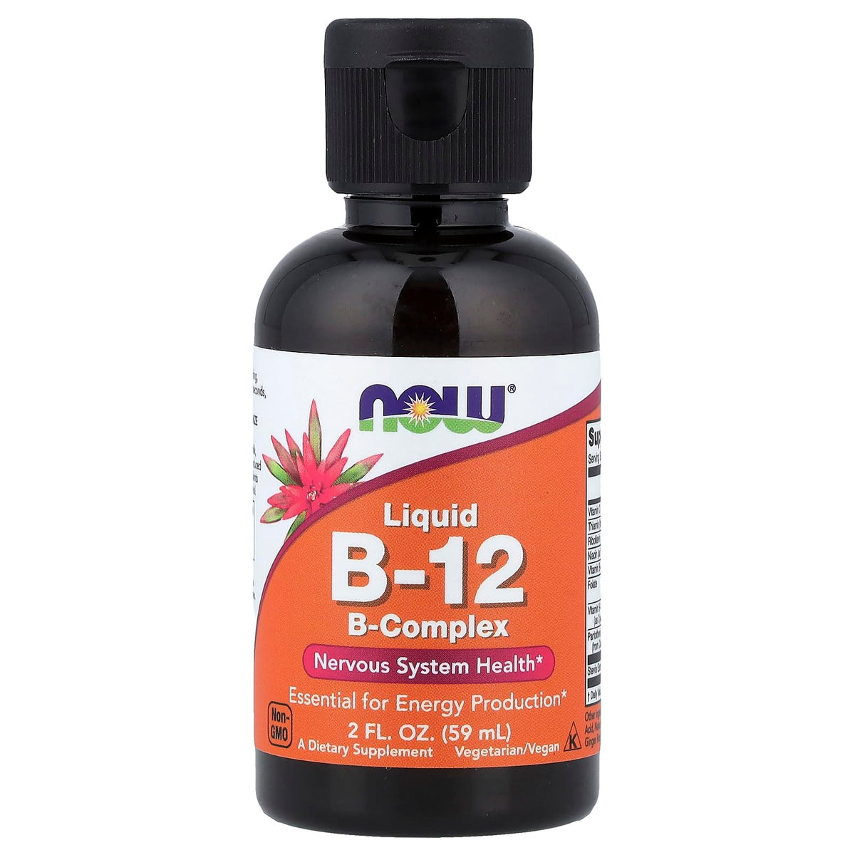 Now Foods Liquid B-12 B Complex - 2 fl oz