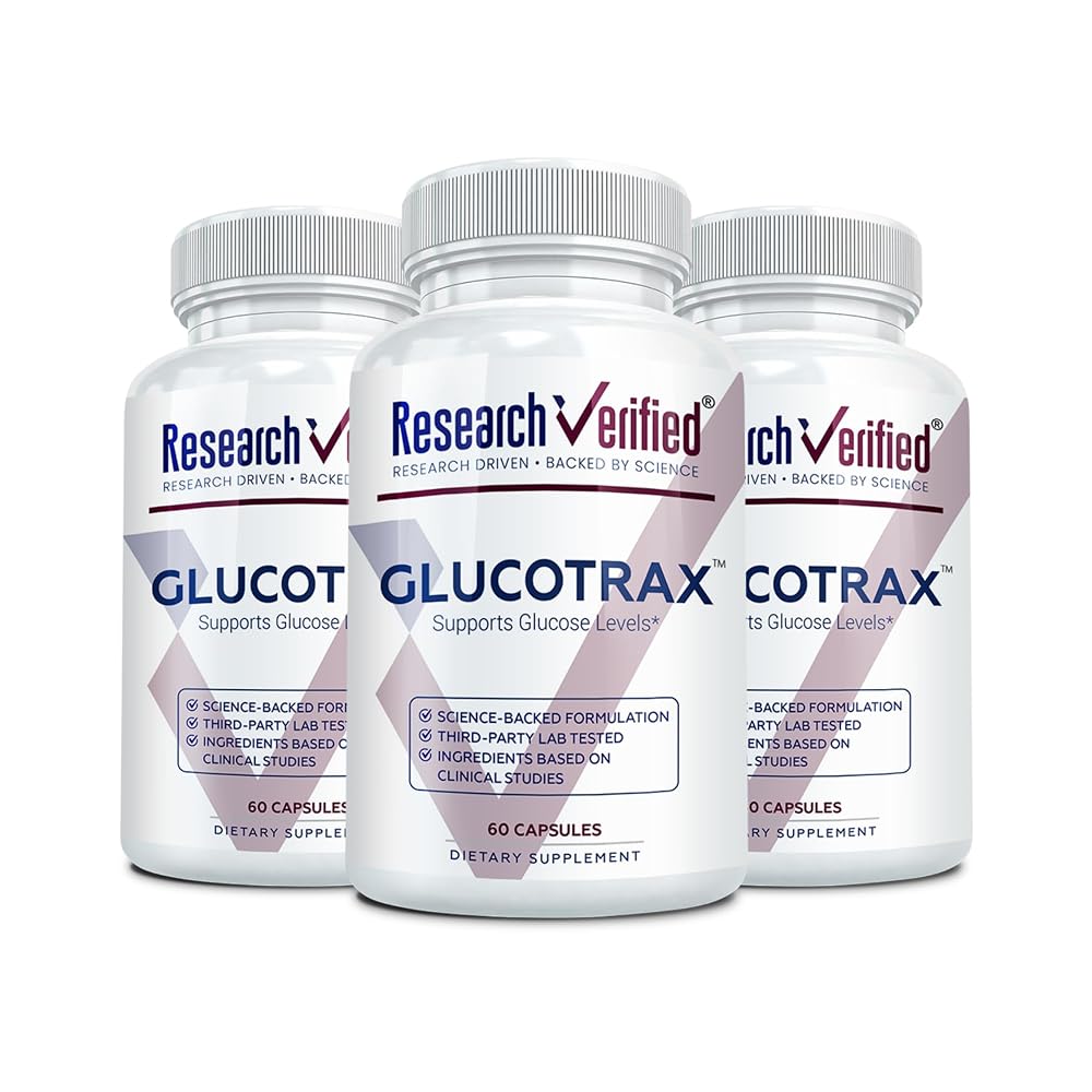 Research Verified Glucotrax - 60 Casules