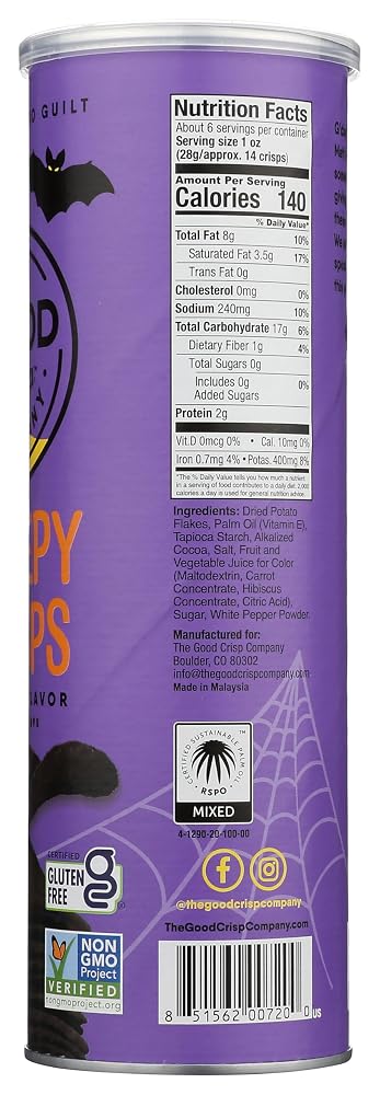 The Good Crisp Company Original Creepy Crisps - 5.6 oz - image 2