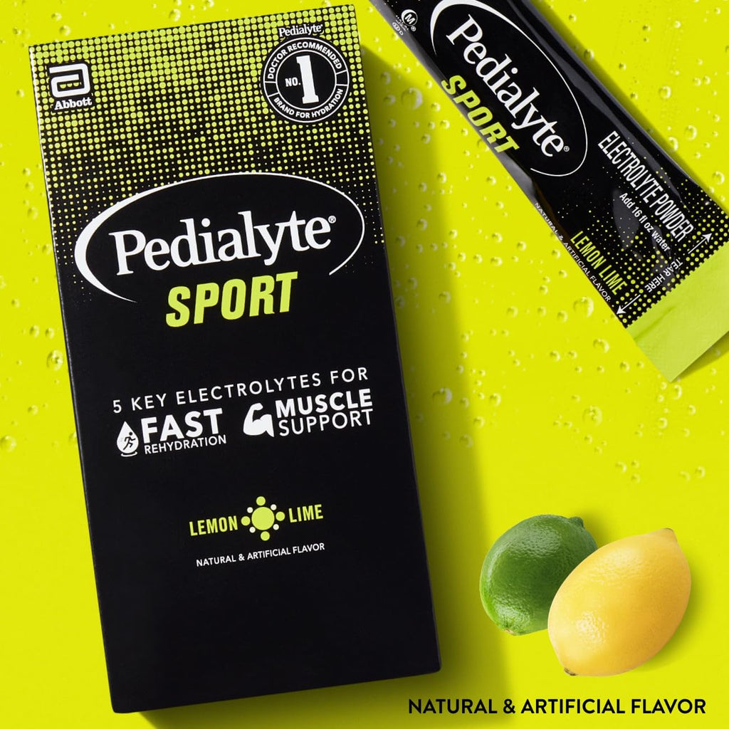 Pedialyte Sport Electrolyte Powder, 5 Key Electrolytes - 24 Packets - image 2