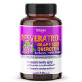 Sotalix Advanced Resveratrol 6-in-1 with Grape Seed & Quercetin - 150 Capsules