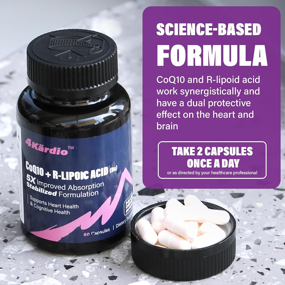 Highland Nutritional Lab CoQ10+R-Lipoic Acid (Na)