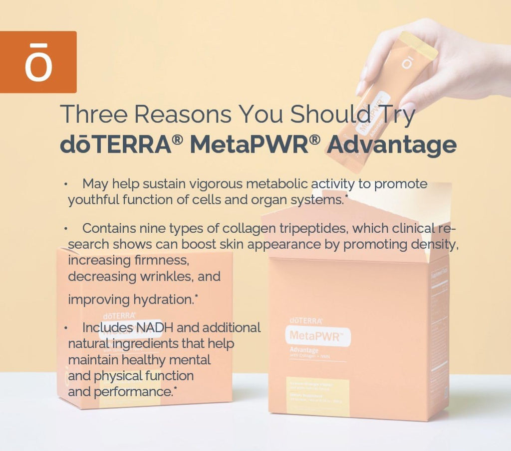doTERRA MetaPWR Advantage with Collagen - 30 Packets - image 5