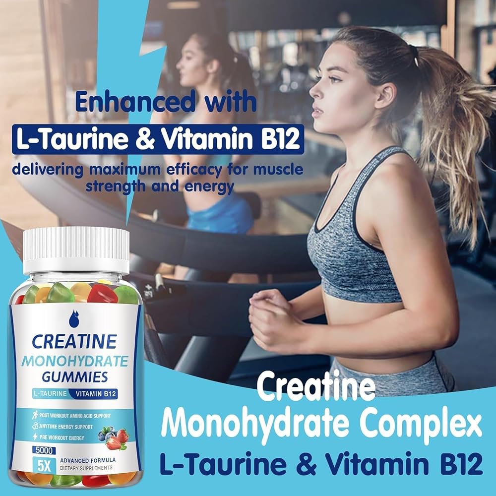MaxHemp Creatine Monohydrate Gummies 5g - 160 Count - image 2