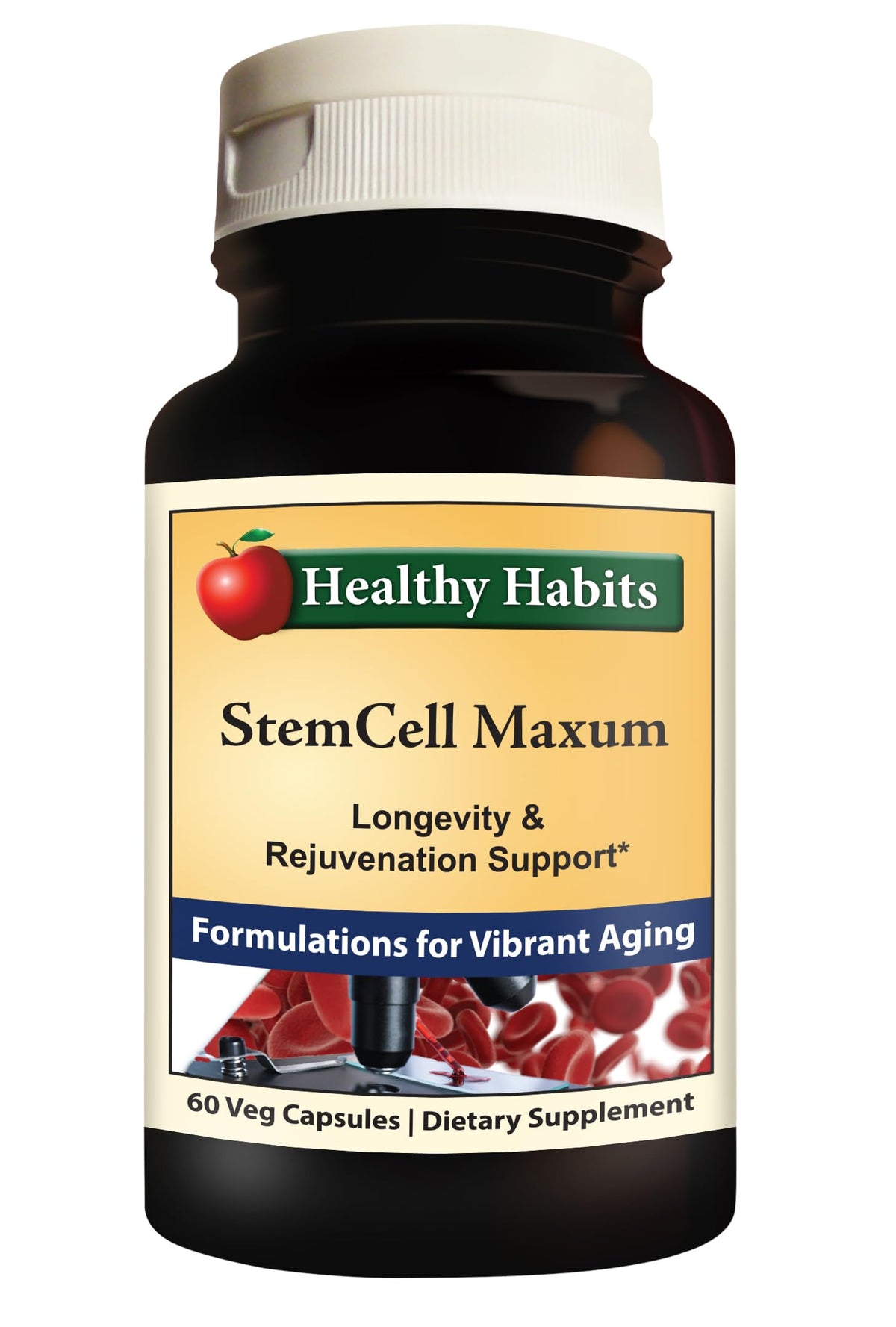 Healthy Habits StemCell Maxum Plant-Based Support - 60 Vegetarian Capsules