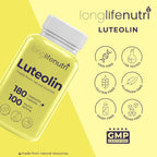 LongLifeNutri Luteolin 100mg Supplement - 180 Vegetarian Capsules - image 7