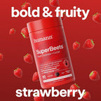 HumanN SuperBeets 3-in-1 Heart Gummies - 3X Absorption CoQ10 - Plus