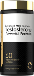 Carlyle Testosterone Supplement for Men - 60 Softgels