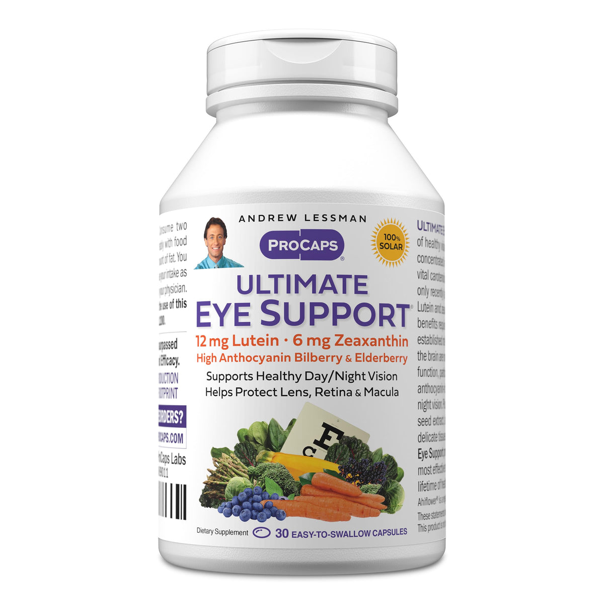 ANDREW LESSMAN Ultimate Eye Support Softgels - 12mg Lutein