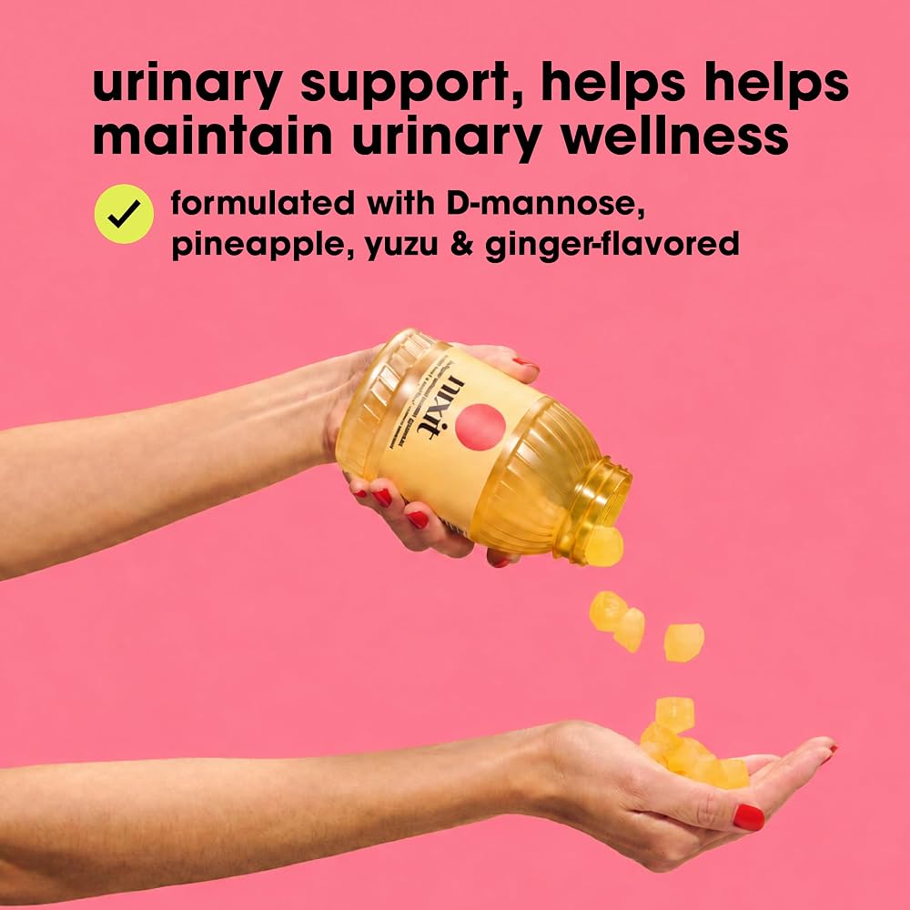 nixit Urinary Tract Health Gummies D-Mannose 1000mg - 60 Gummies - image 2