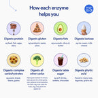 Essential Stacks Pure Digestive Enzymes 18-Enzyme Blend - 60 Capsules - image 7