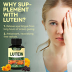 EAZGOO Lutein Supplements for Eyes