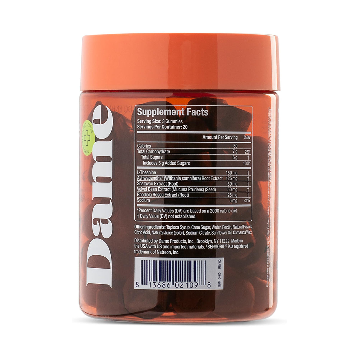 Dame Products Desire Gummies Libido Booster - 60 Count - image 10