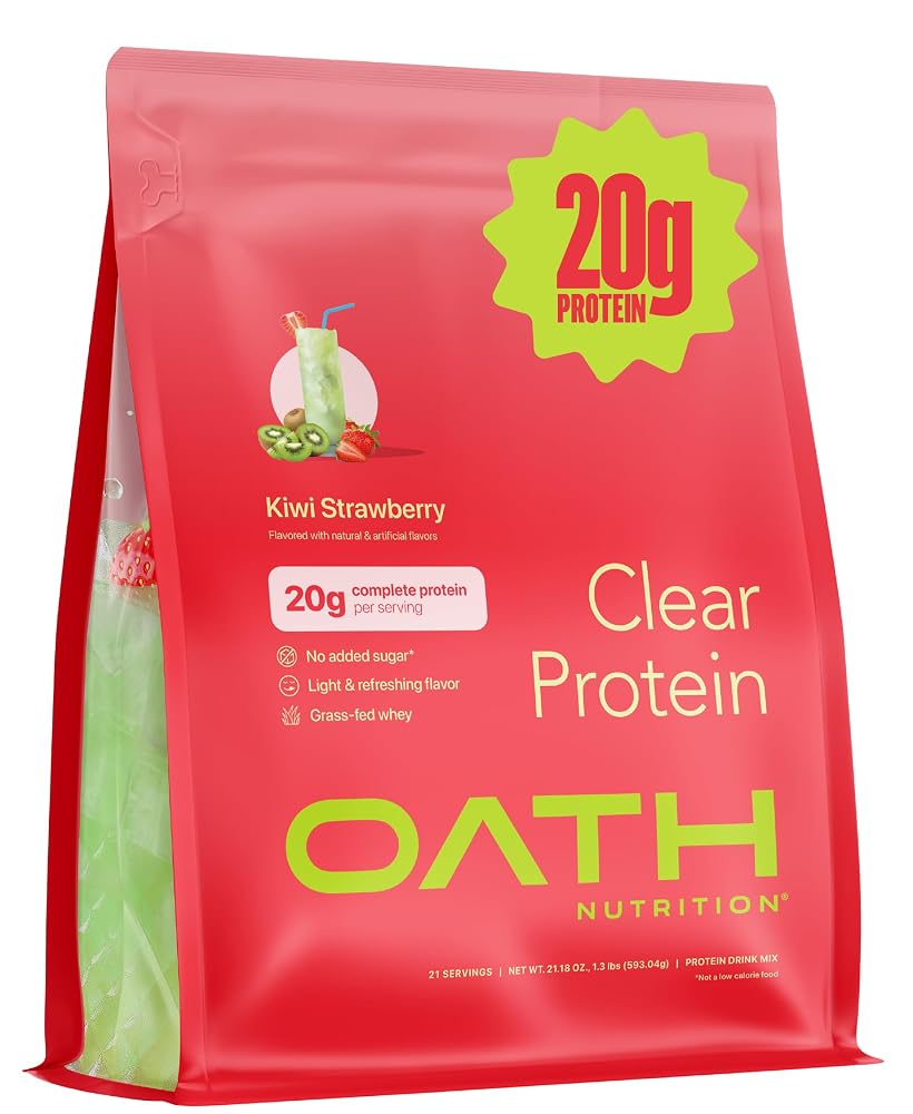 Oath Nutrition Clear Whey Isolate Protein Powder