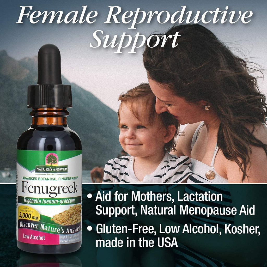 Nature's Answer Fenugreek Seed Extract 2000mg - 2 Pack - image 3