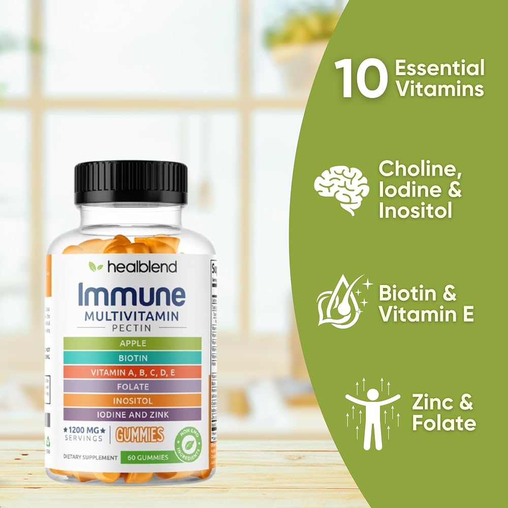 healblend Power-Packed Multivitamin Bear Gummies for Adult