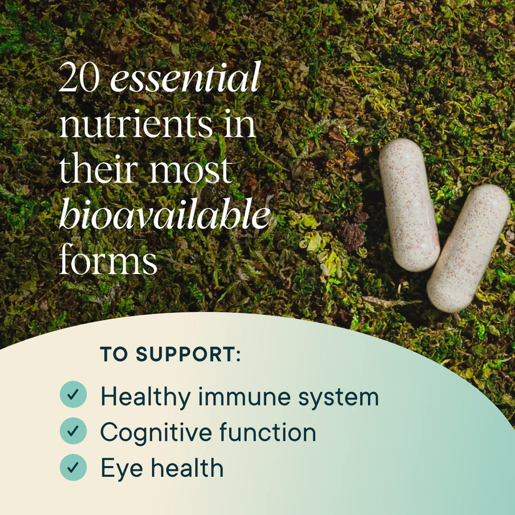 Ora Organic Plant Based Multivitamin for Women and Men - 60 Capsules - image 7