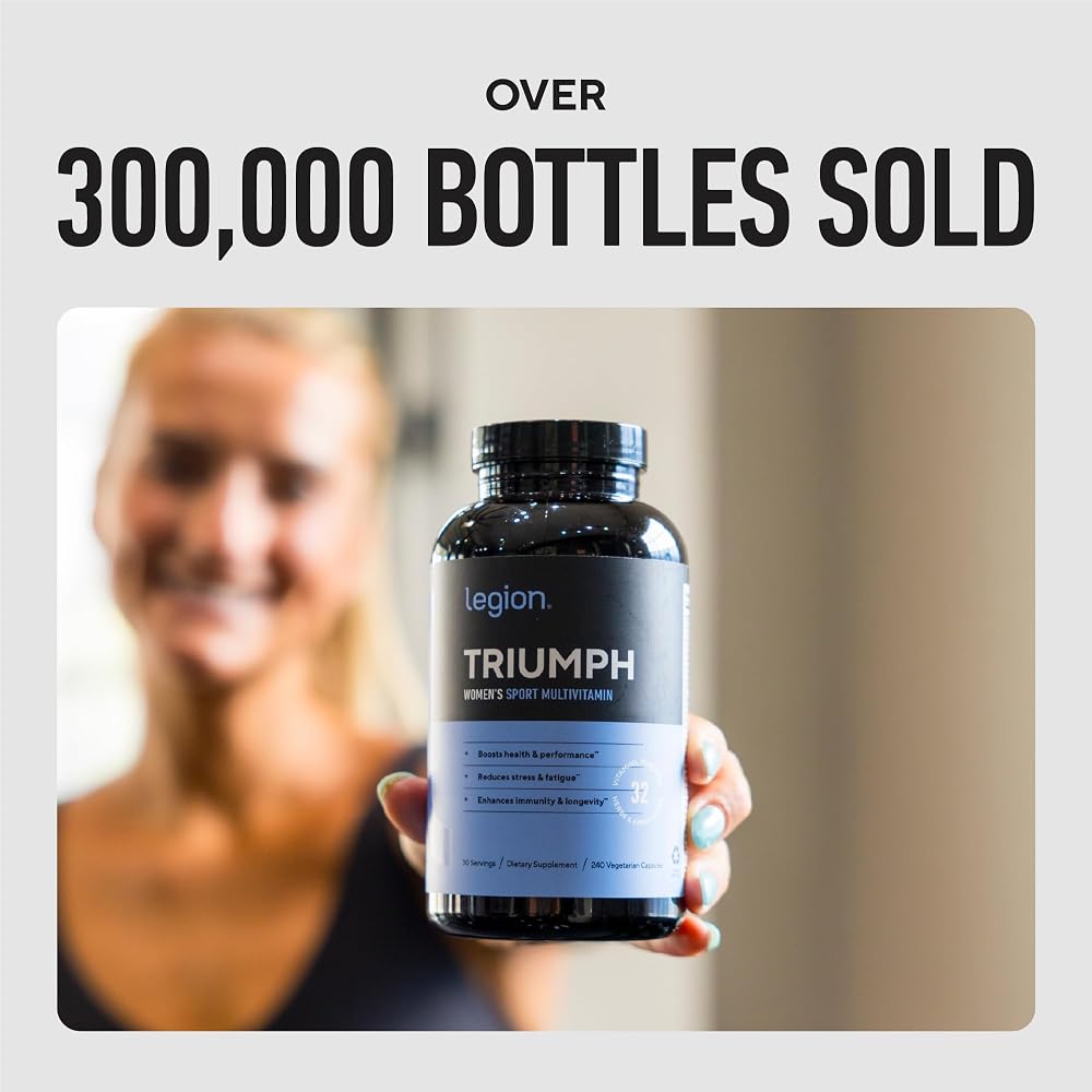Legion Triumph Women's Sport Multivitamin - 240 Capsules - image 8