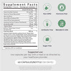 Her Bodhi Hormonal Support Supplement for Women - 60 Capsules - image 5