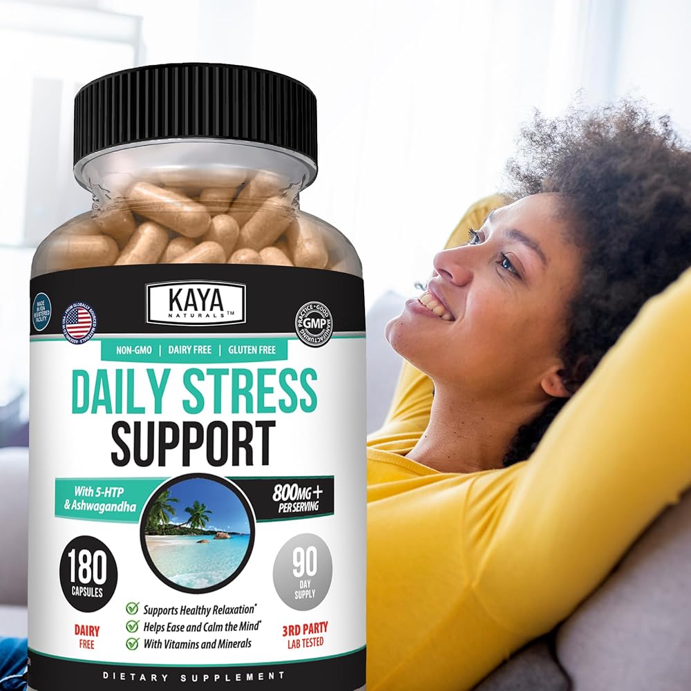 Kaya Naturals Daily Stress Support with Ashwagandha & GABA - image 7