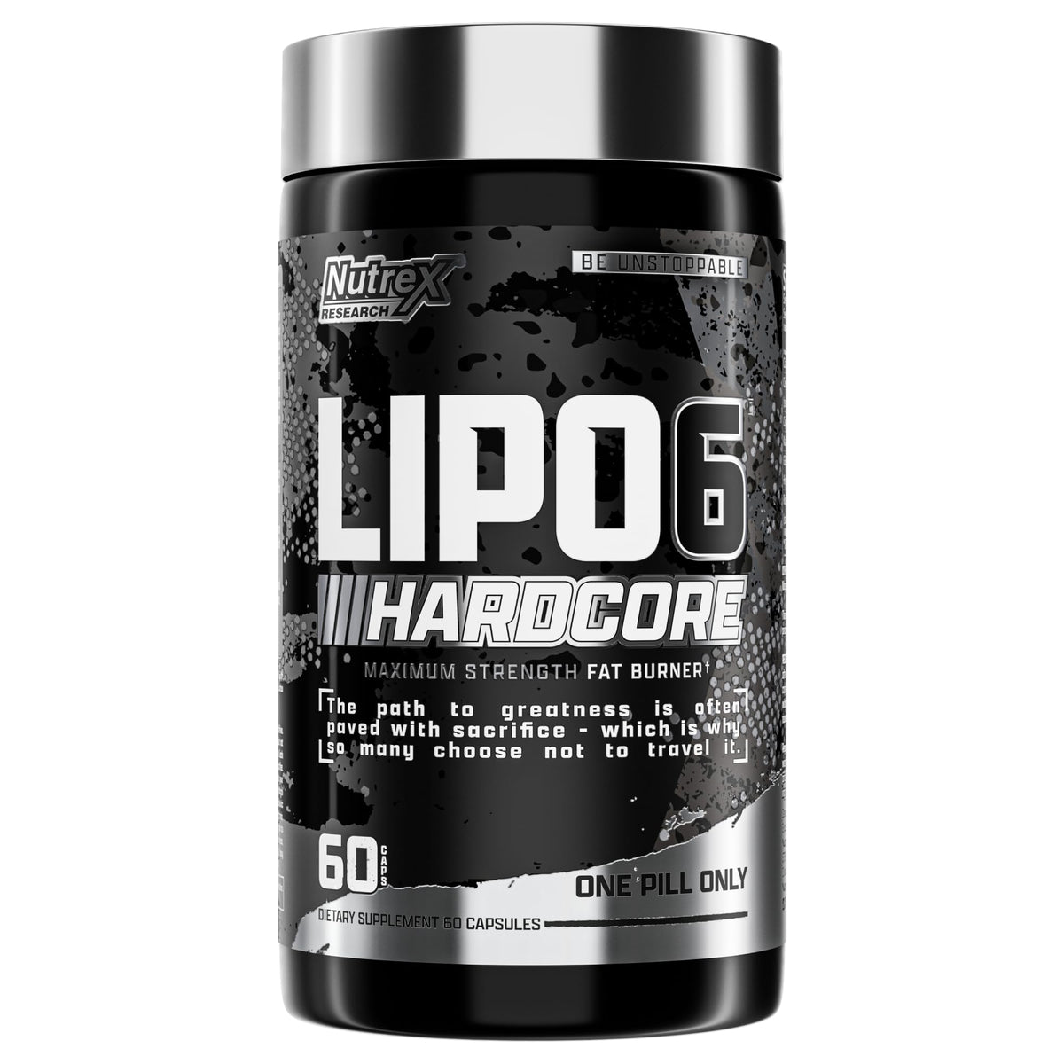 Nutrex Research Lipo-6 Hardcore Energy Thermogenic Capsules - 60 Count