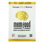 California Gold Nutrition MEM Food Memory & Cognitive Support - 60 Packets - image 4