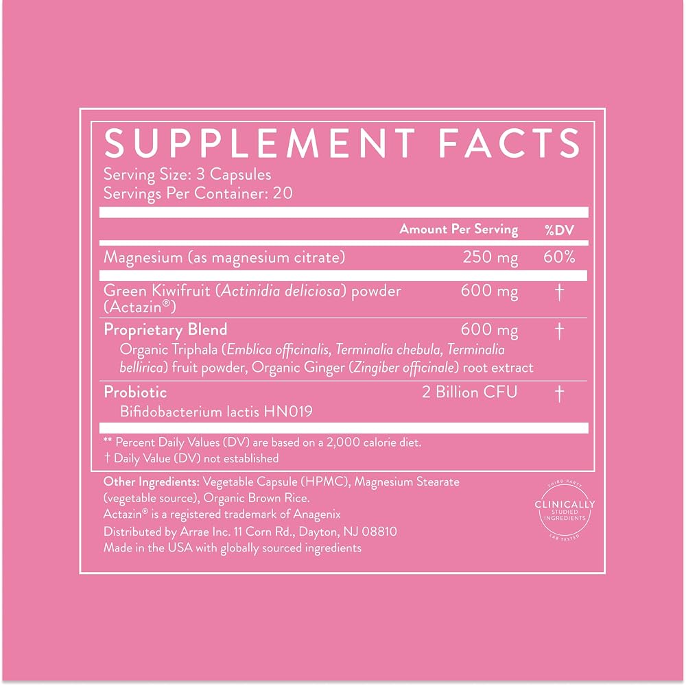 Arrae Gut Reset Capsules, Non-Stimulant Overnight Constipation - image 6