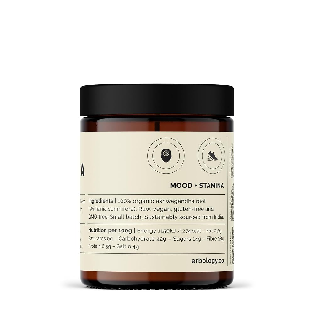Erbology Organic Ashwagandha Powder for Sleep - 45 Servings - image 4