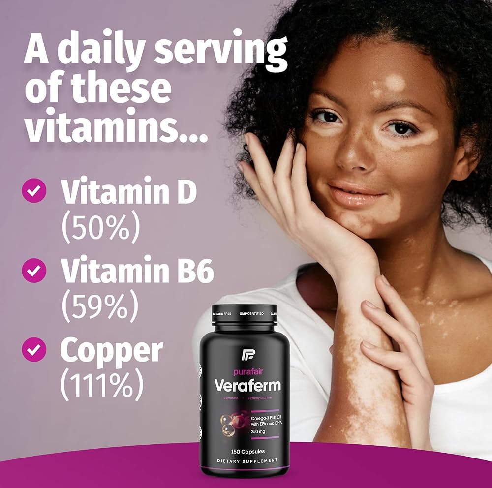 purafair Veraferm Skin Pigmentation Supplement - 150 Capsules - image 5
