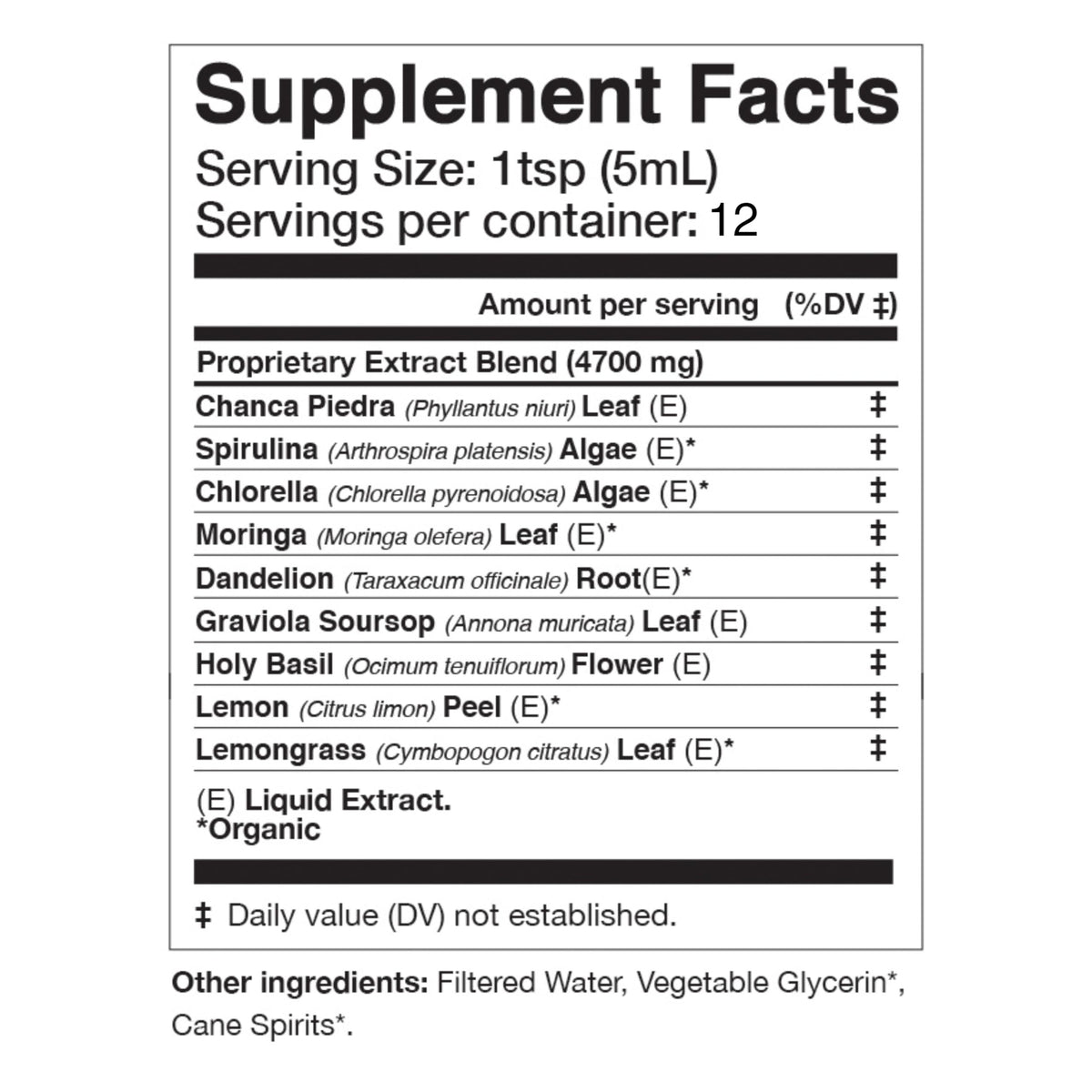 Anima Mundi Apothecary Viridem Greens Detox Elixir - GI & Liver Detox - image 2