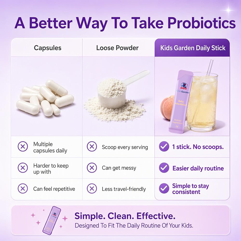 Generic Kids Garden AllerRelief Probiotic for Children Ages 3+ - 30 Sachets - image 7
