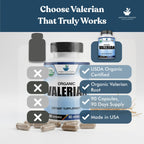 American Standard Supplements Organic Valerian - 90 Capsules - image 4