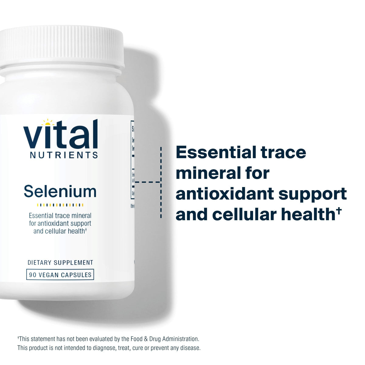 Vital Nutrients Selenium - 90 Vegetarian Capsules - image 5